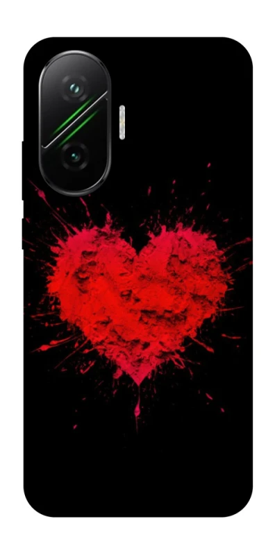 Чехол на Xiaomi Poco F7 Splash heart фото 1 из 1