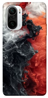 Чохол на Xiaomi Redmi K40 / K40 Pro / K40 Pro+ / Poco F3 Black and Red фото 1 з 1
