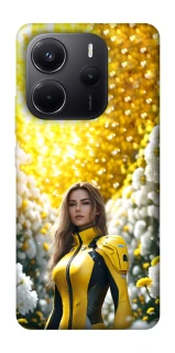 Чехол на Xiaomi Redmi Note 14 4G (Europe version) Cyber space girl ver.2 фото 1 из 1