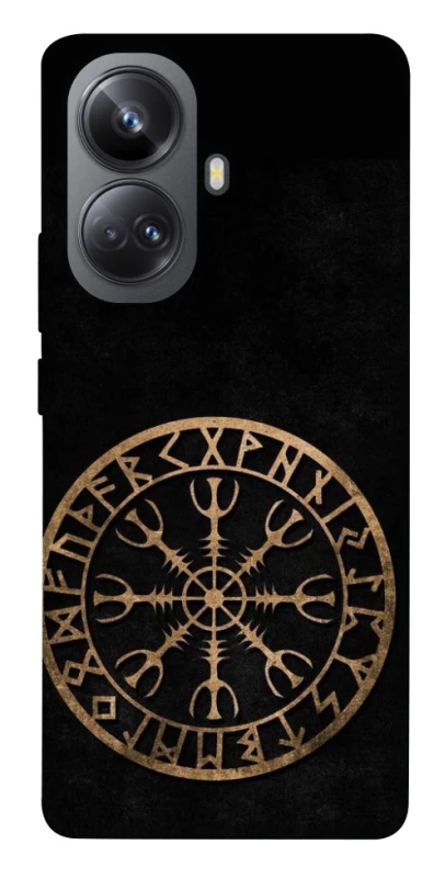 Чехол на Realme 10 Pro+ Рунический круг v2 фото 1 из 1