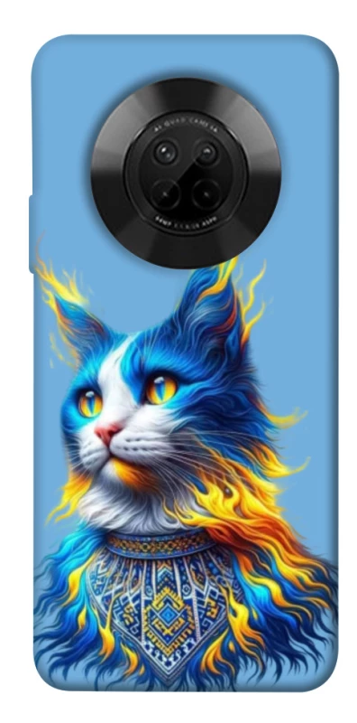 Чохол на Huawei Y9a Кіт патріот фото 1 з 1