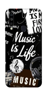 Чехол на ZTE Blade A7 (2020) Music is Life фото 1 из 1
