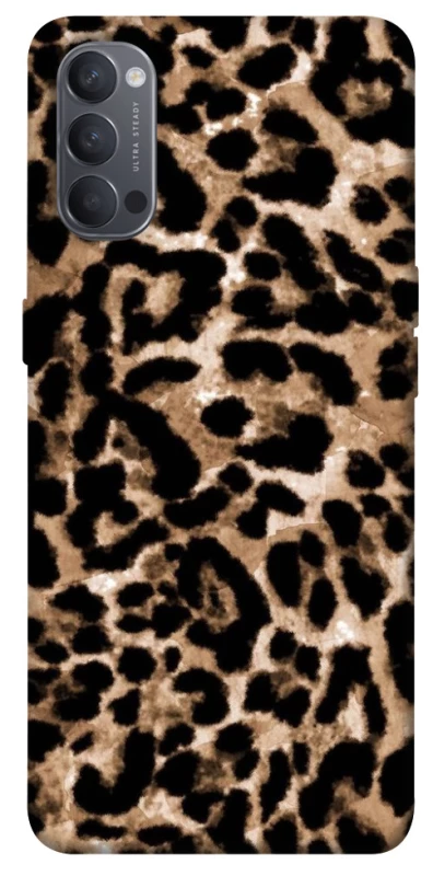Чохол на Oppo Reno 4 Leopard Skin v4 фото 1 з 1