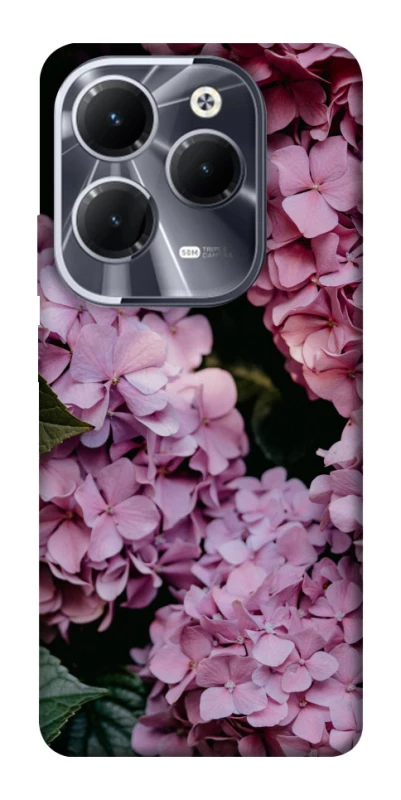 Чохол на Infinix Hot 40 Рожеві гартензії фото 1 з 1