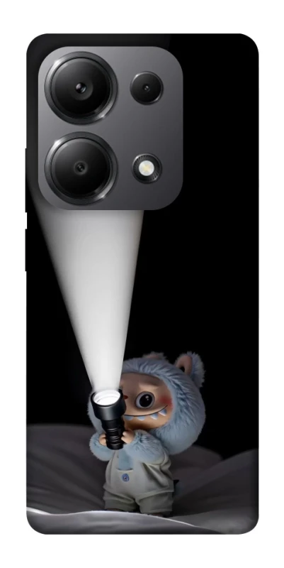 Чохол на Xiaomi Redmi Note 13 Pro 4G Labubu with flashlight ver.3 фото 1 з 1