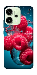 Чохол на Oppo Reno 14 Малинка у воді фото 1 з 1