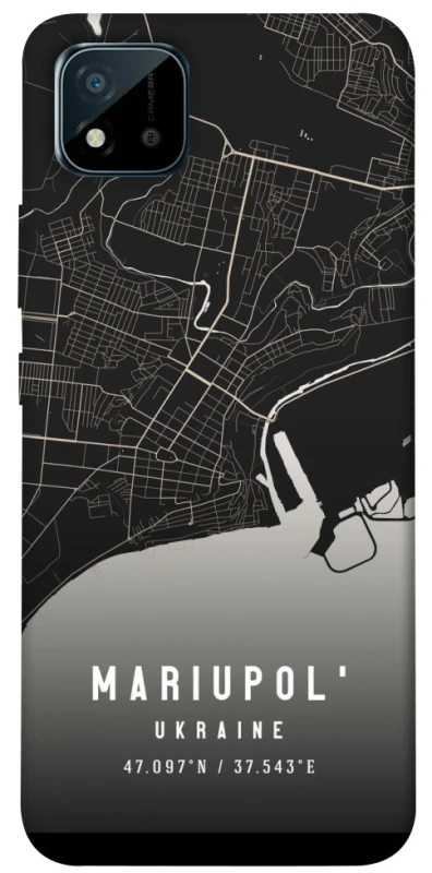 Чехол на Realme C11 (2021) Mariupol map фото 1 из 1