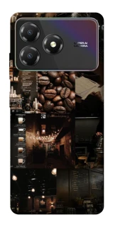 Чехол на ZTE Blade A36 Coffee collage ver.1 фото 1 из 1