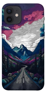 Чехол на Apple iPhone 12 (6.1") Нарисованные горы фото 1 из 1