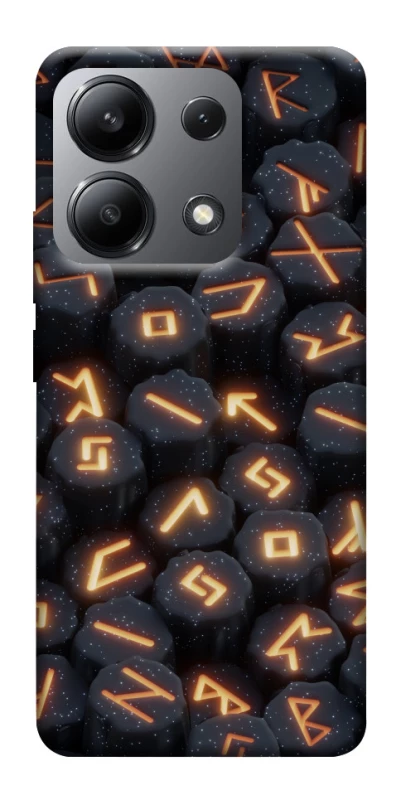 Чохол на Xiaomi Redmi Note 13 4G Вогняні руни фото 1 з 1