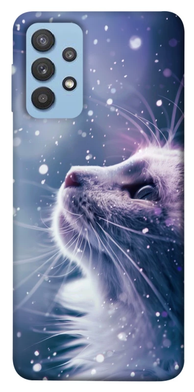 Чохол на Samsung Galaxy M32 Snow cat фото 1 з 1