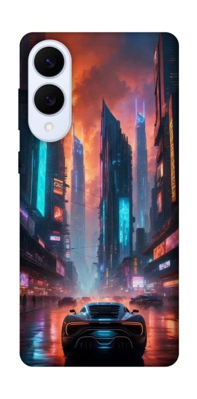 Чехол на Samsung Galaxy S25 Edge Cyber city фото 1 из 1