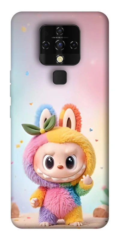 Чохол на TECNO Camon 16 SE Labubu colored фото 1 з 1