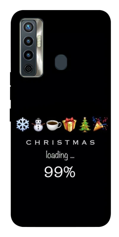 Чохол на TECNO Camon 17 Christmas Loading фото 1 з 1