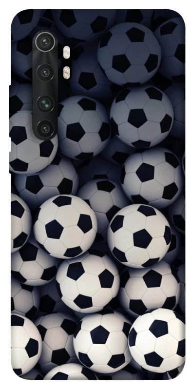Чохол на Xiaomi Mi Note 10 Lite Футбольні м'ячи фото 1 з 1