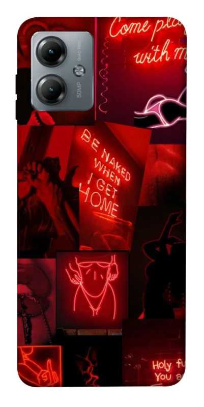 Чохол на Motorola Moto G14 Hot collage фото 1 з 1