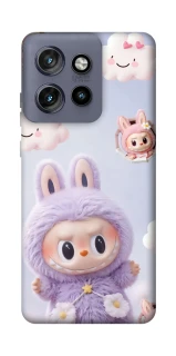 Чохол на Motorola Edge 50 Neo Labubu & clouds фото 1 з 1