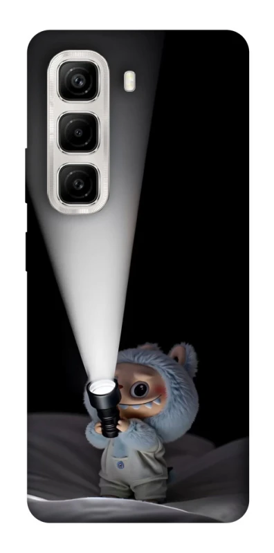 Чохол на Infinix Hot 50 4G Labubu with flashlight ver.3 фото 1 з 1