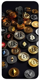 Чехол на Xiaomi Redmi 9 Many coins фото 1 из 1