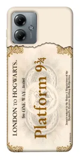 Чехол на Motorola Moto G14 Ticket 9-3/4 фото 1 из 1