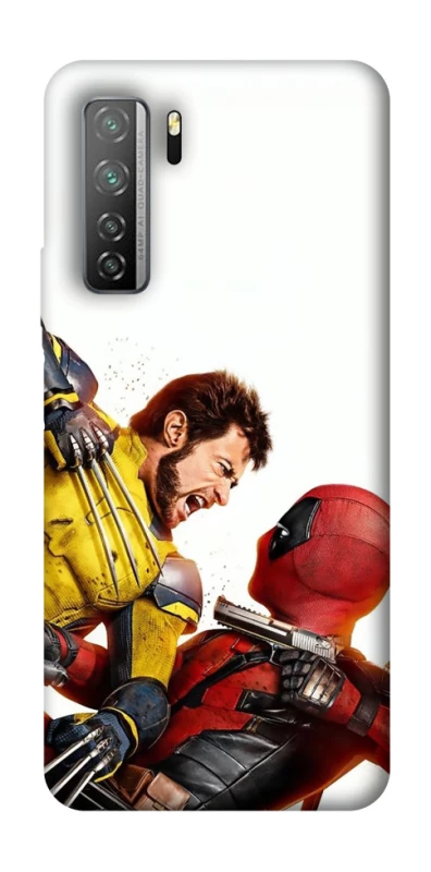 Чехол на Huawei Nova 7 SE Deadpool and Wolverine фото 1 из 1