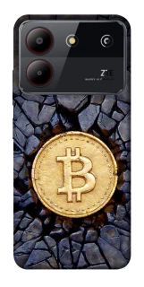 Чохол на ZTE Blade A54 4G Bitcoin cracks фото 1 з 1