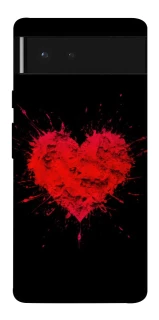 Чехол на Google Pixel 6 Splash heart фото 1 из 1