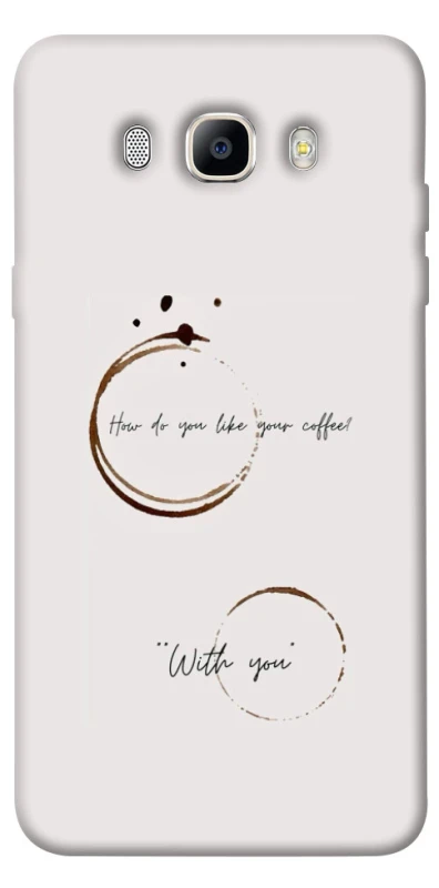 Чохол на Samsung J510F Galaxy J5 (2016) Coffee with you фото 1 з 1
