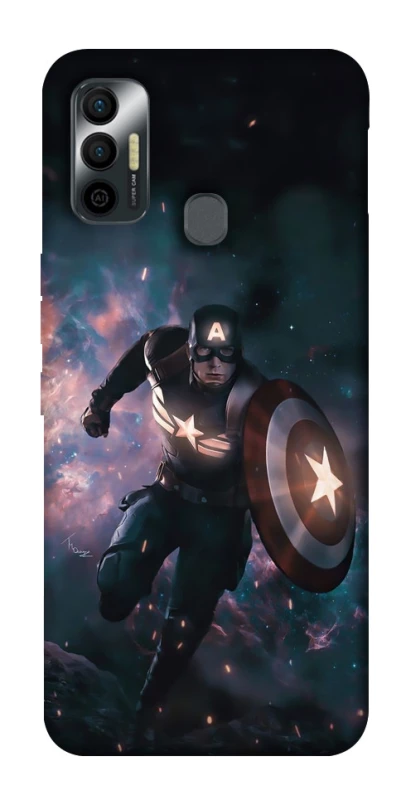 Чохол на TECNO Spark 7 Captain America фото 1 з 1