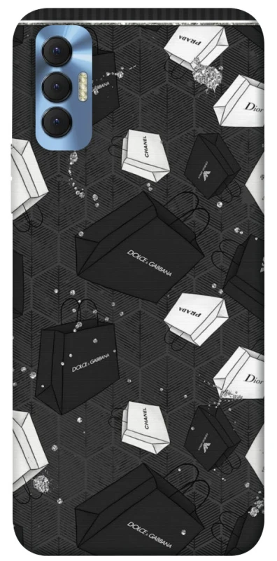 Чехол на TECNO Spark 8P Fashion collage ver.3 фото 1 из 1