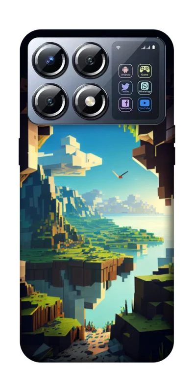 Чохол на Xiaomi POCO X8 Pro Minecraft sunrise фото 1 з 1