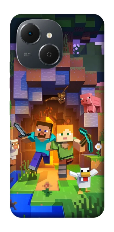 Чохол на TECNO Spark 40C Minecraft game фото 1 з 1