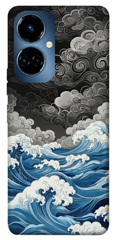 Чохол на TECNO Camon 19 Pro Japan wave фото 1 з 1