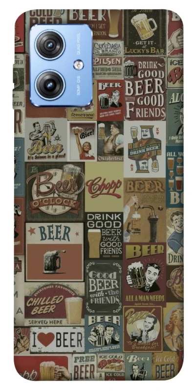 Чохол на Motorola Moto G84 Retro collage ver.1 фото 1 з 1