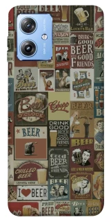 Чохол на Motorola Moto G84 Retro collage ver.1 фото 1 з 1