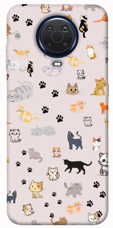 Чохол на Nokia G20 / G10 / 6.3 Cat style ver.1 фото 1 з 1