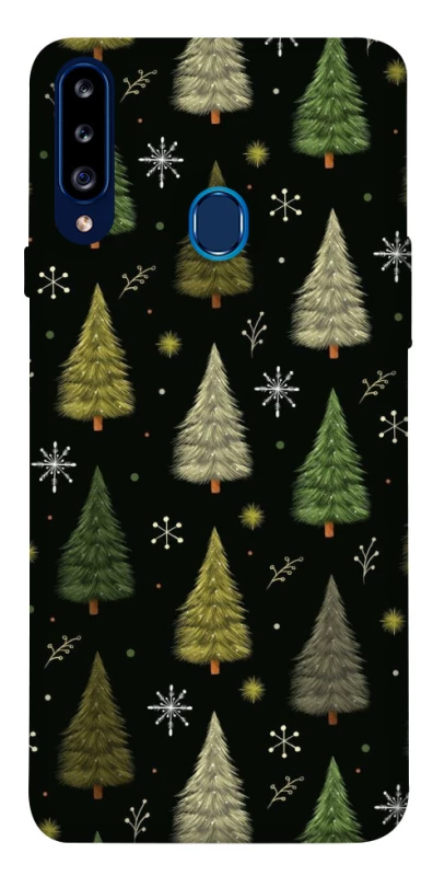 Чехол на Samsung Galaxy A20s Новогодний v42 фото 1 из 1