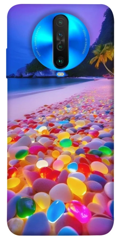 Чохол на Xiaomi Poco X2 Каміння світиться на березі фото 1 з 1