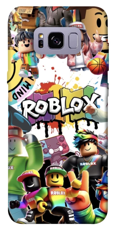 Чохол на Samsung G955 Galaxy S8 Plus Roblox Characters Collage фото 1 з 1