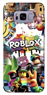 Чехол на Samsung G955 Galaxy S8 Plus Roblox Characters Collage фото 1 из 1
