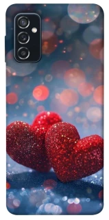 Чехол на Samsung Galaxy M52 Red hearts фото 1 из 1