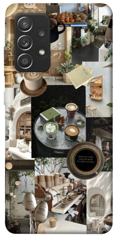 Чохол на Samsung Galaxy A52 4G / A52 5G Coffee collage ver.4 фото 1 з 1