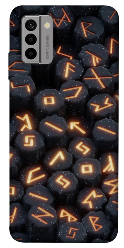 Чехол на Nokia G22 Огненые руны фото 1 из 1