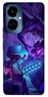 Чохол на TECNO Camon 19 Minecraft dragon фото 1 з 1