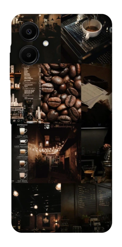 Чохол на Samsung Galaxy A06 Coffee collage ver.1 фото 1 з 1