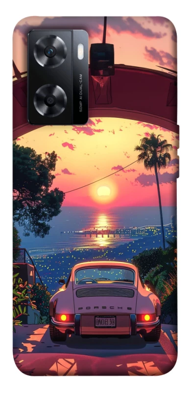 Чохол на OnePlus Nord N20 SE Porsche at sunset фото 1 з 1