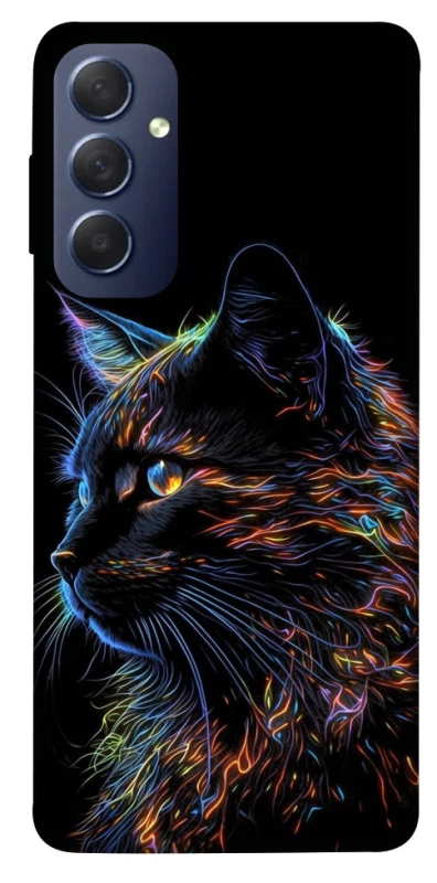 Чохол на Samsung Galaxy M54 5G Чорний кіт фото 1 з 1