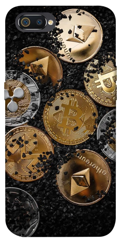 Чохол на Realme C2 Many coins v2 фото 1 з 1