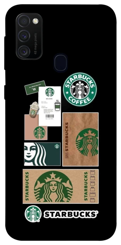 Чохол на Samsung Galaxy M21 Starbucks coffee фото 1 з 1