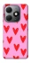 Чехол на TECNO Spark 20 Red hearts 2 фото 1 из 1